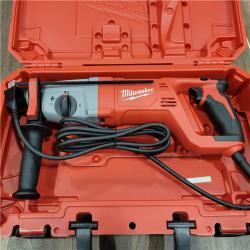 AS-IS  Milwaukee 1 in. SDS Plus D-Handle Rotary Handle w/ Case