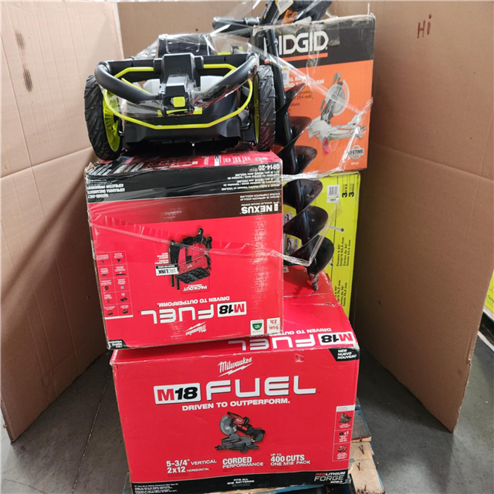 CALIFORNIA AS-IS TOOL PALLET