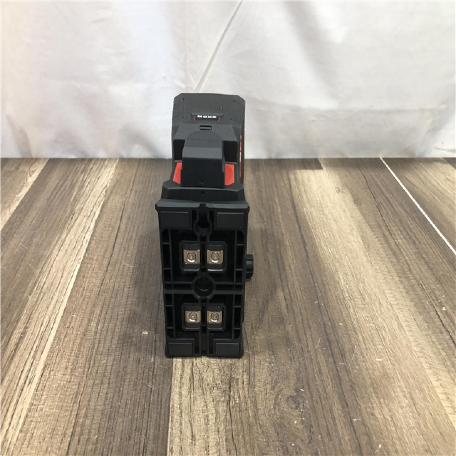 AS-IS Milwaukee 100 ft. REDLITHIUM Lithium-Ion USB Green Rechargeable Cross Line Laser Level with Charger