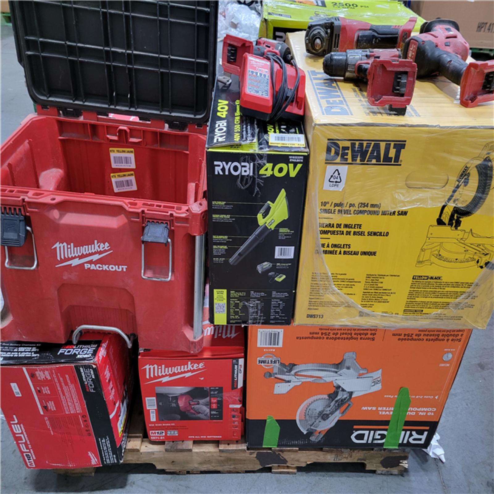 CALIFORNIA AS-IS TOOL PALLET