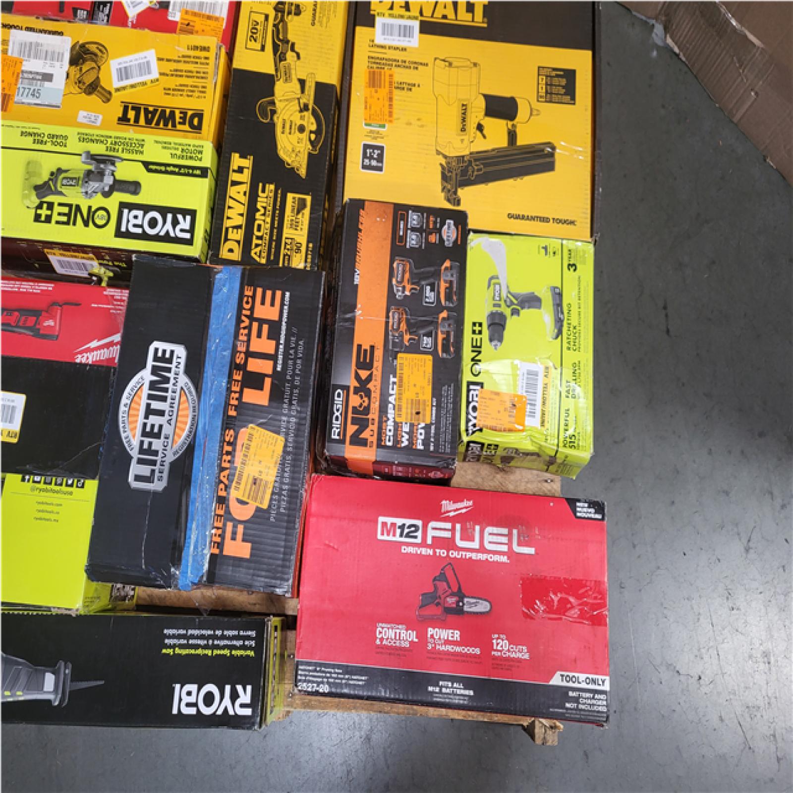 CALIFORNIA AS-IS TOOL PALLET