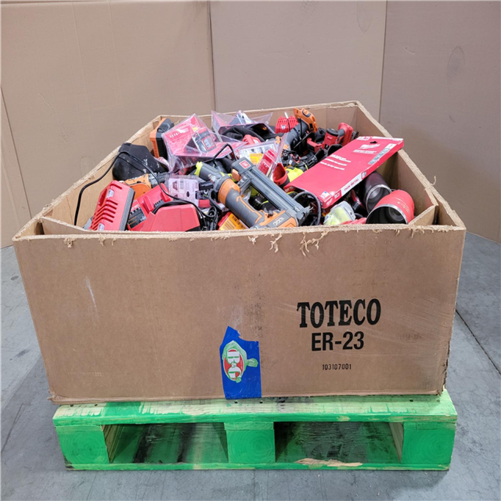 CALIFORNIA AS-IS TOOL PALLET