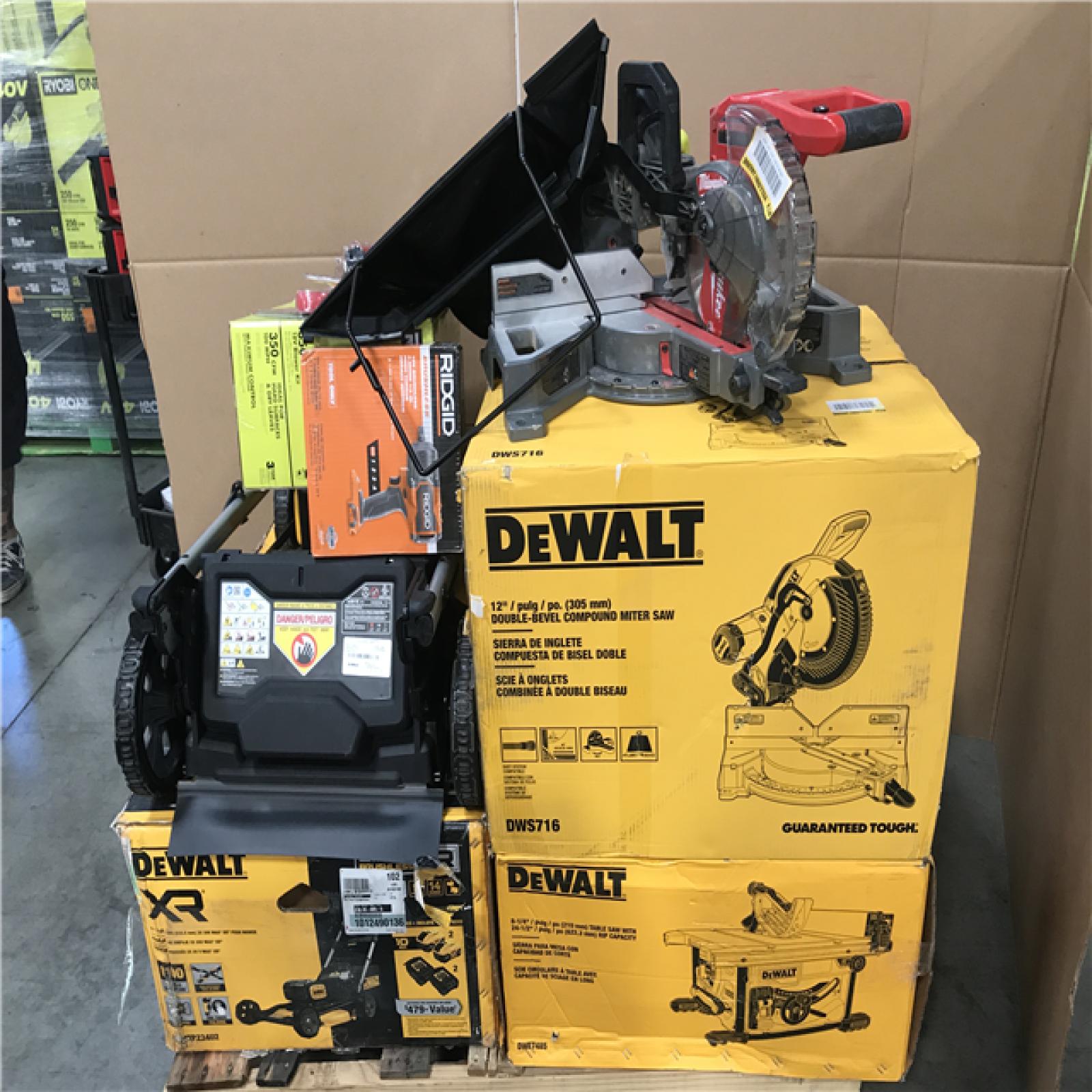 CALIFORNIA AS-IS TOOL PALLET