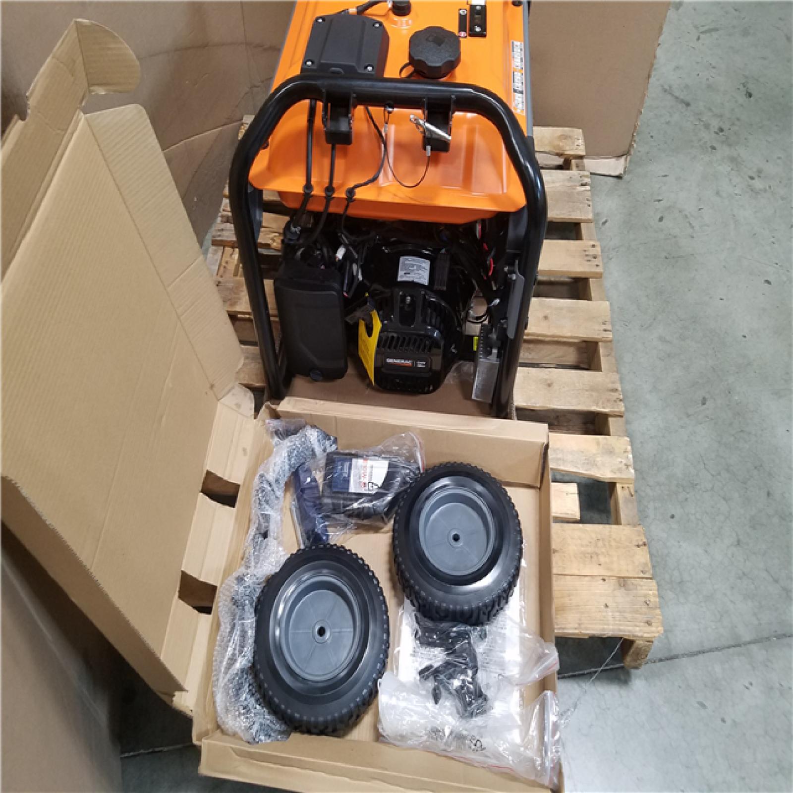 CALIFORNIA AS-IS GENERAC PORTABLE GENERATOR