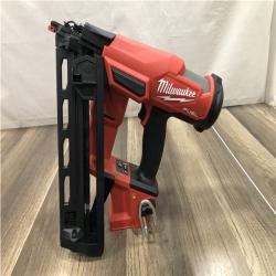 AS-IS  Milwaukee FUEL 18-Volt Lithium-Ion Brushless Cordless Gen II 16-Gauge Angled Finish Nailer (Tool-Only)