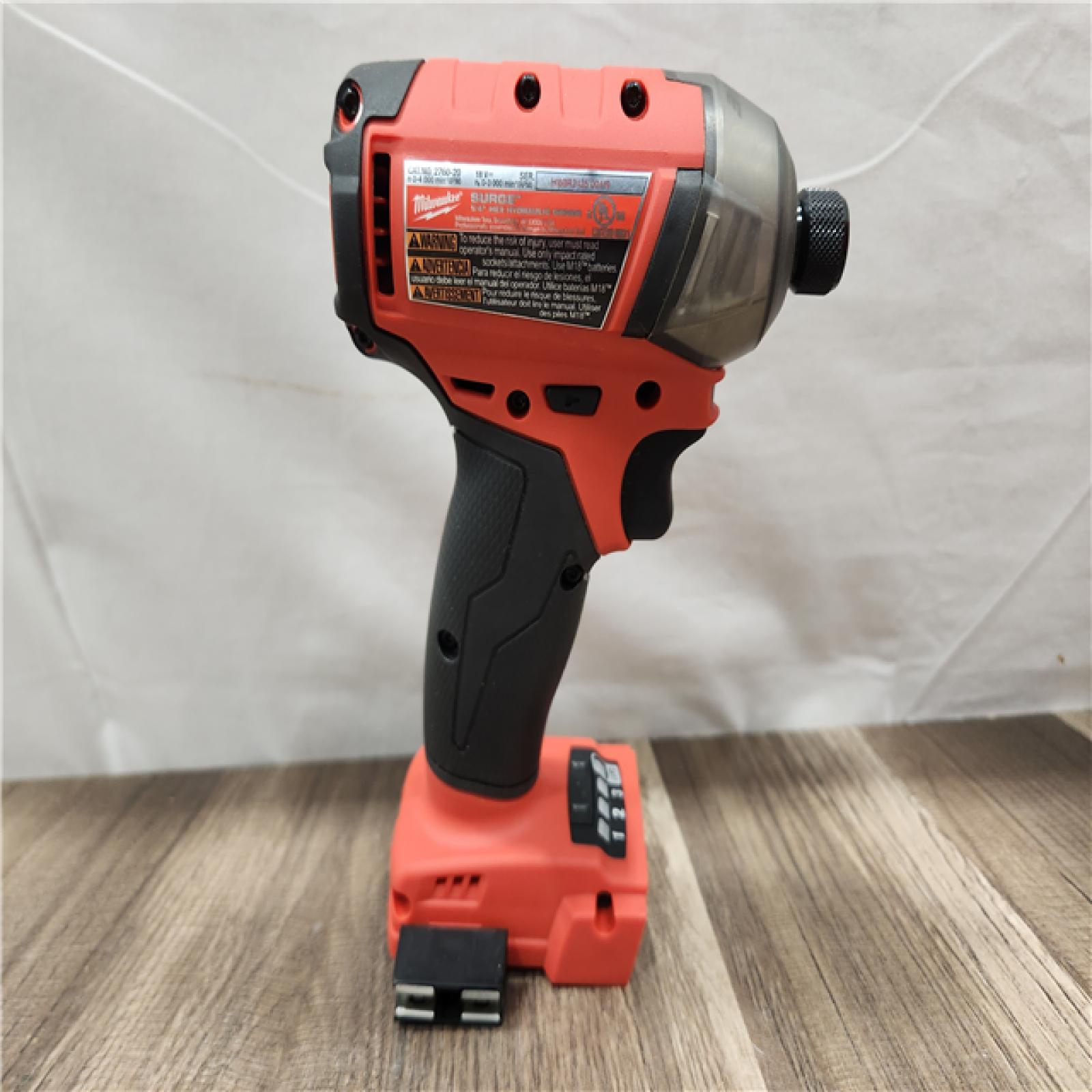 AS-IS- Milwaukee - M18 Fuel Surge 18V Cordless Drill/Driver (Tool-Only)