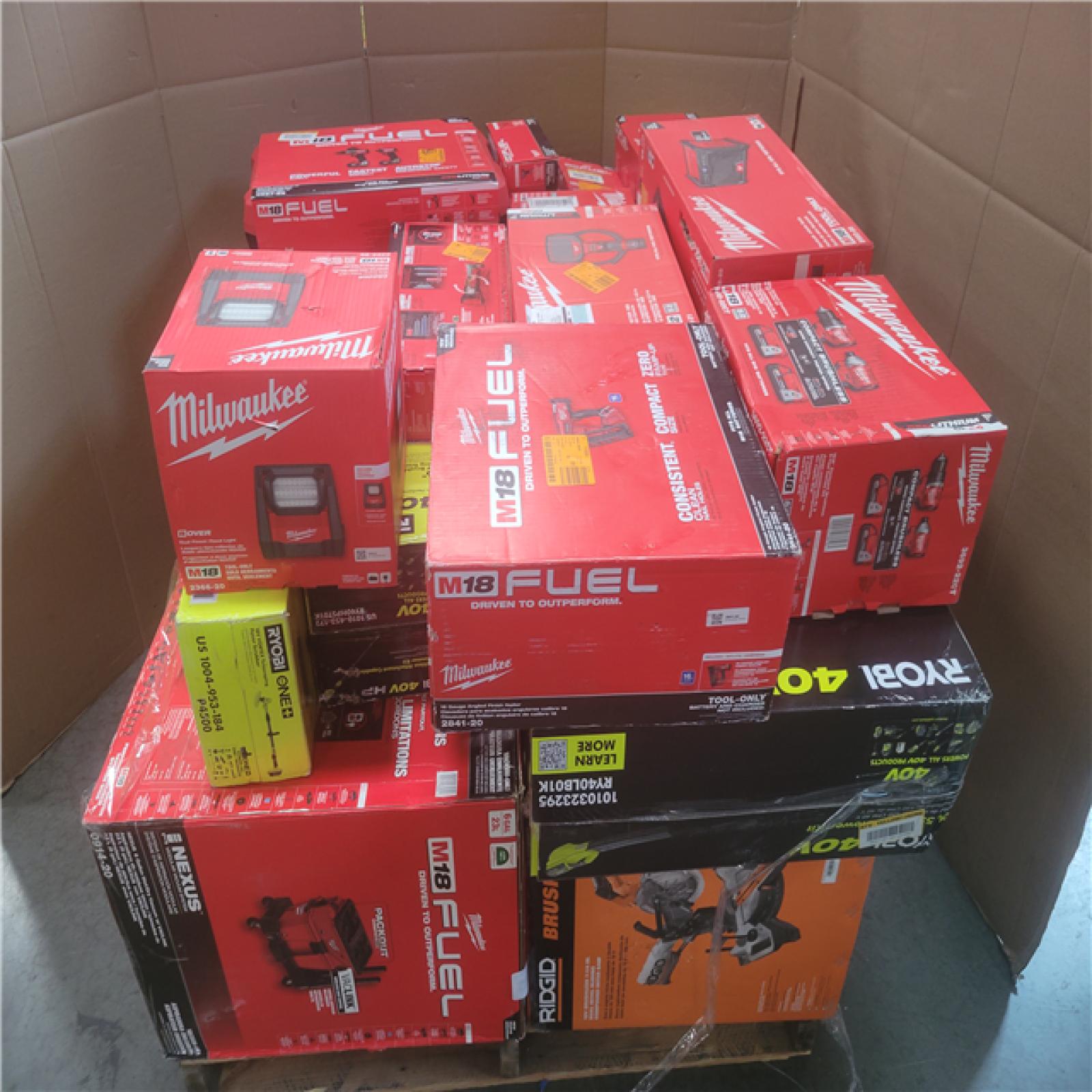 CALIFORNIA AS-IS TOOL PALLET