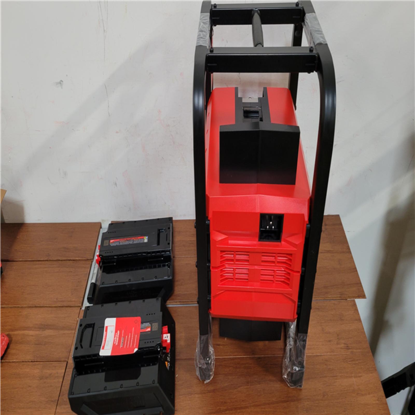 California AS-IS Milwaukee Carry-On Power Supply  Includes (2) Batteries