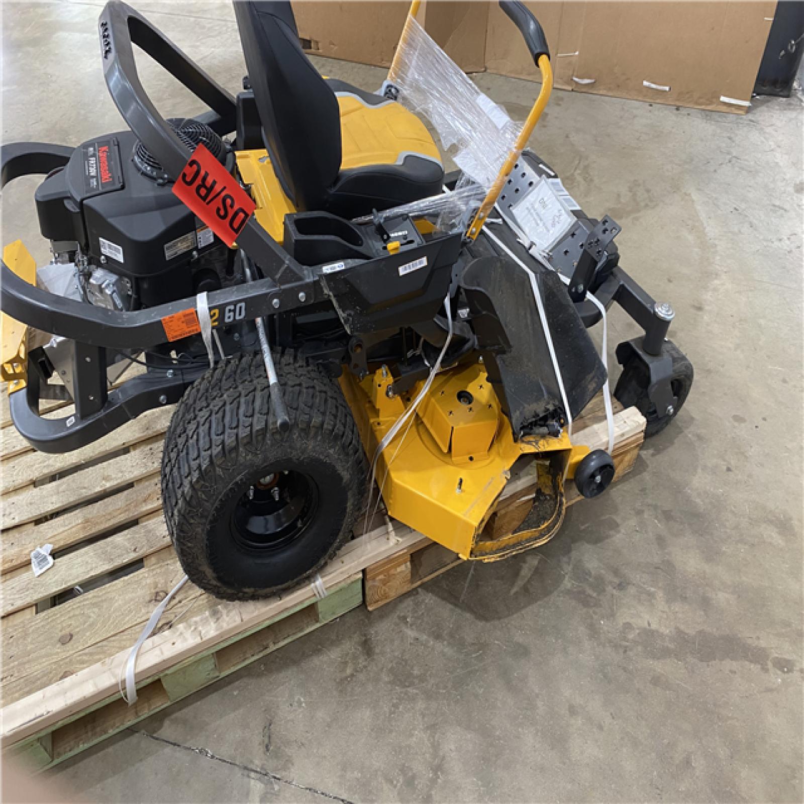 Houston Location - AS-IS Outdoor Power Equipment CUB CADET Z2 60 SIT DOWN MOWER