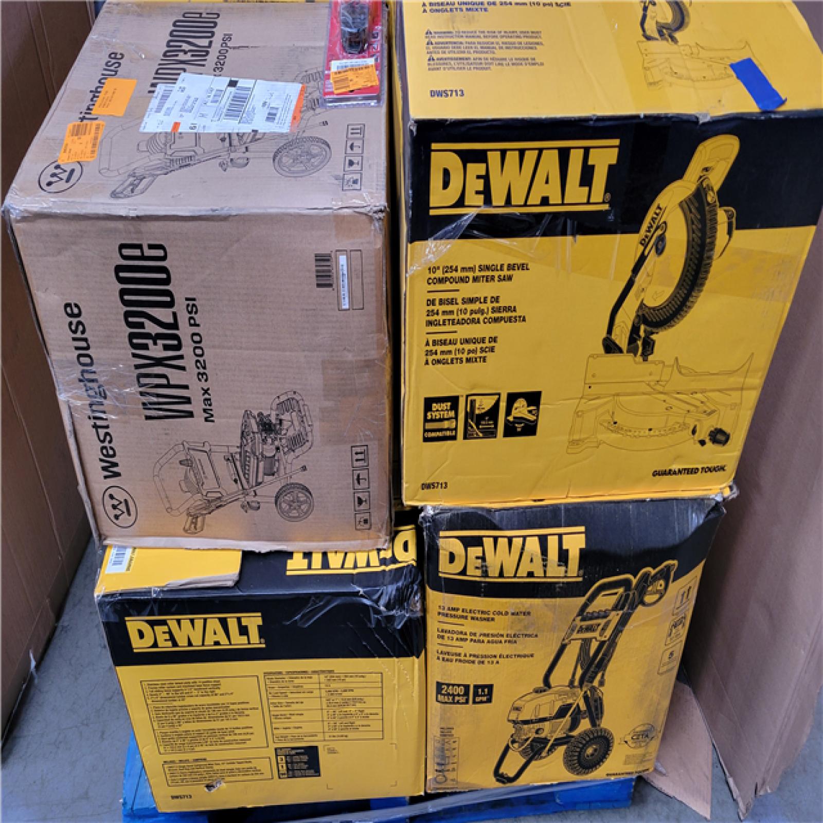 CALIFORNIA AS-IS TOOL PALLET