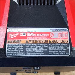 HOUSTON LOCATION - AS-IS Milwaukee M18 18V Dual Bay Simultaneous Super Charger Tool-Only
