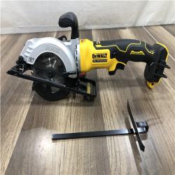AS-IS DEWALT ATOMIC 20V MAX Cordless Brushless 4-1/2 in. Circular Saw (Tool Only)
