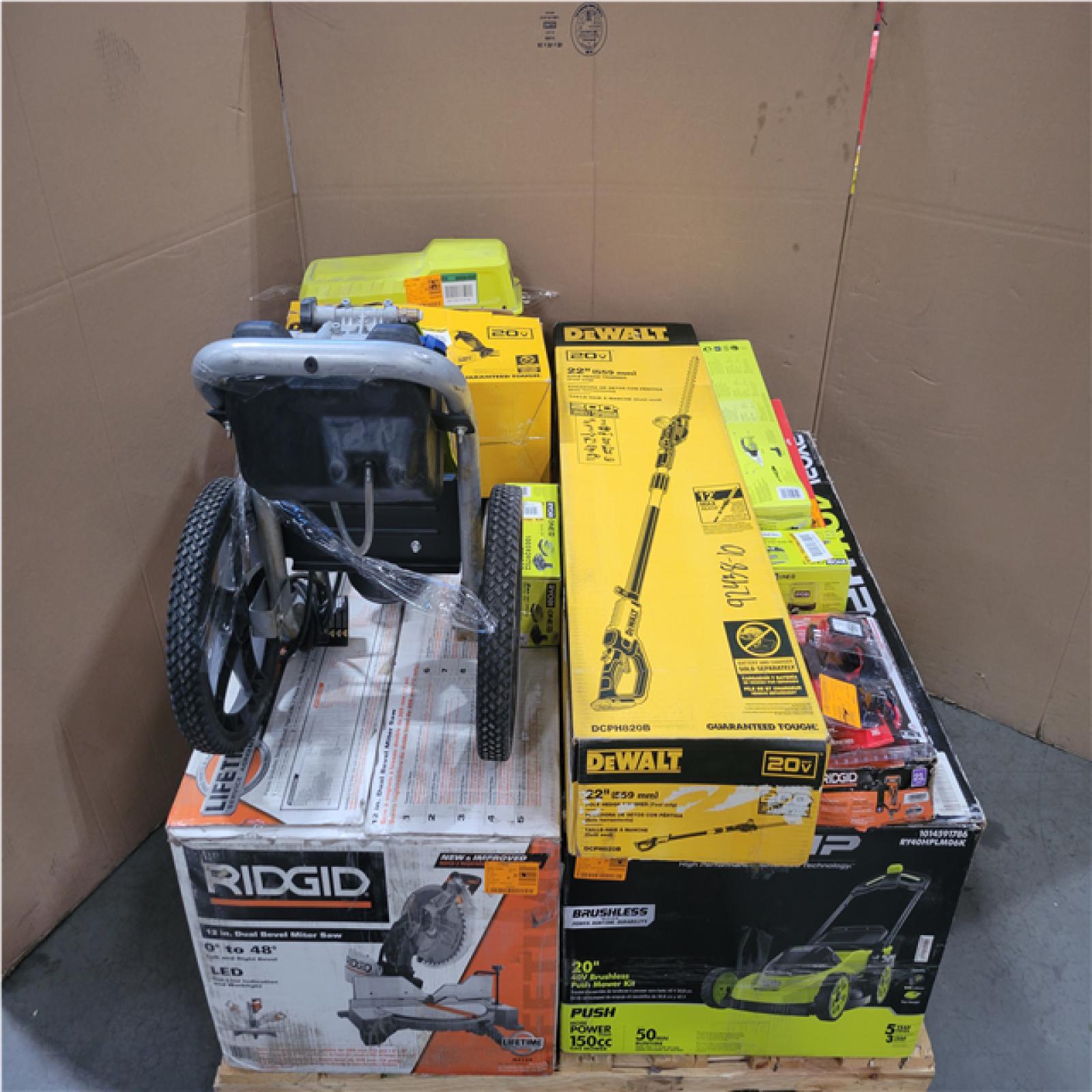 CALIFORNIA AS-IS TOOL PALLET