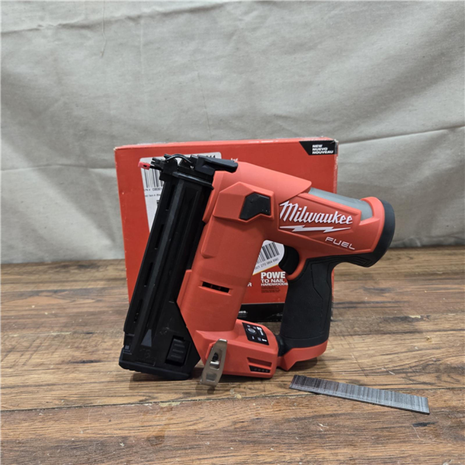 AS-IS ! Milwaukee M12 FUEL 18 Gauge Compact Brad Nailer