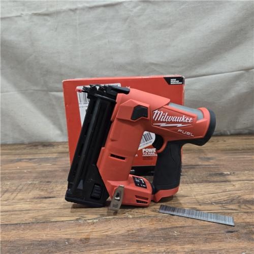 AS-IS ! Milwaukee M12 FUEL 18 Gauge Compact Brad Nailer