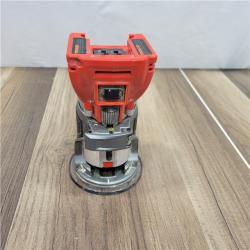 AS-IS Milwaukee 2723-20 M18 FUEL 18V Cordless Li-Ion Compact Router - Bare Tool