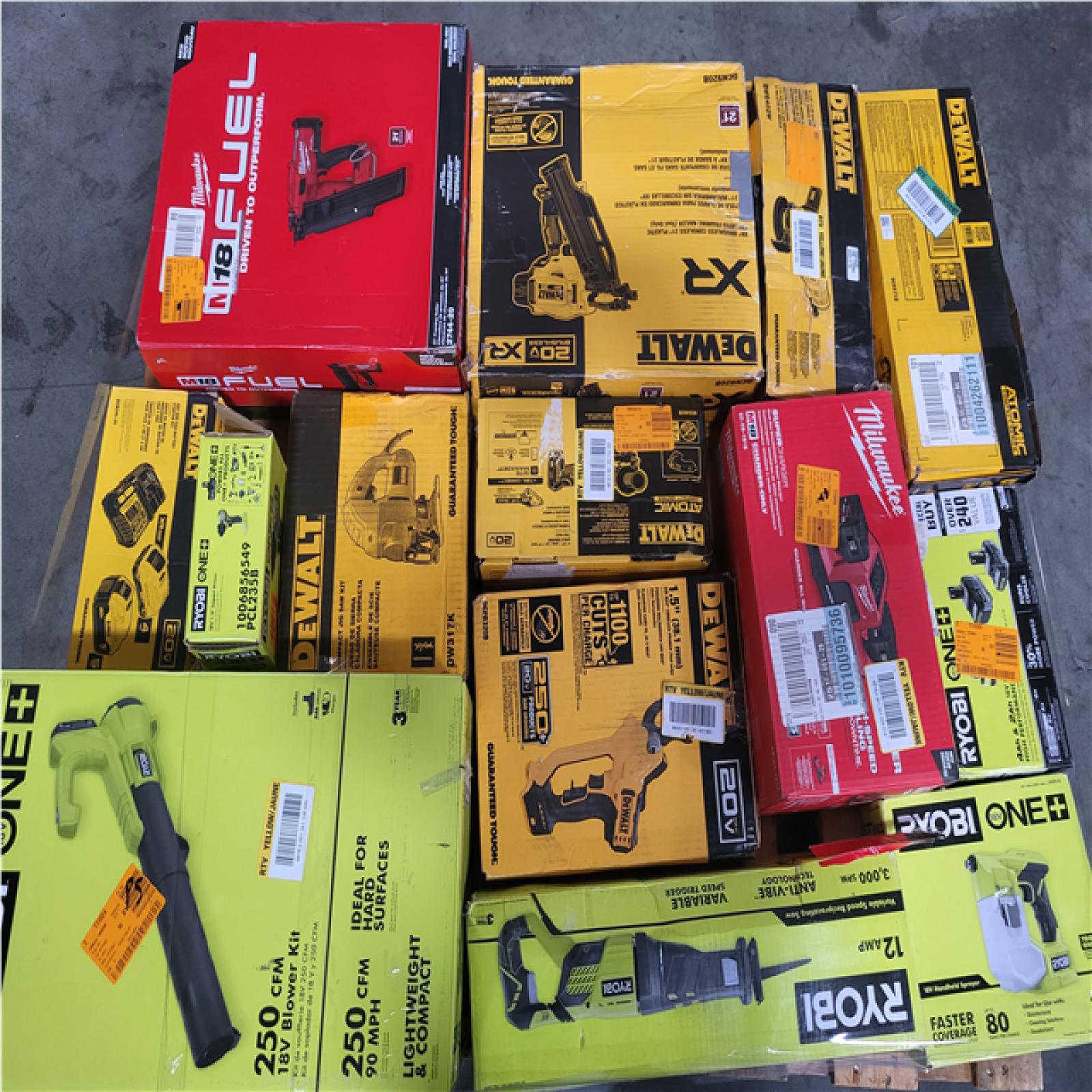 CALIFORNIA AS-IS TOOL PALLET