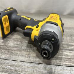 AS-IS DEWALT Atomic 20V Max Lithium-Ion Brushless Cordless Compact 1/4 in. Impact Driver Kit