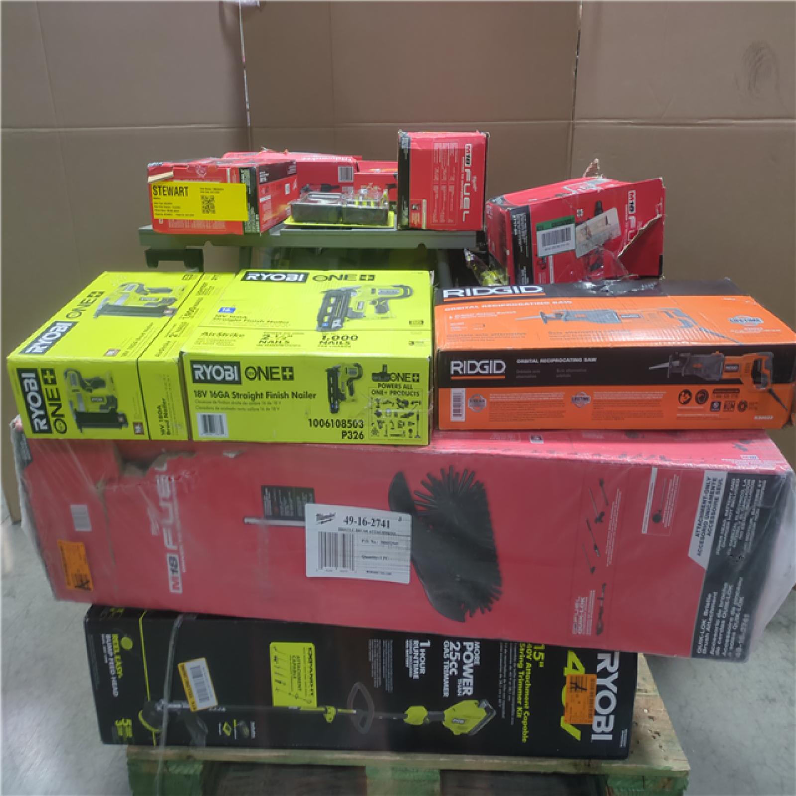 CALIFORNIA AS-IS TOOL PALLET