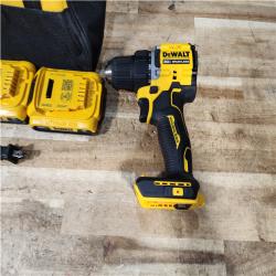 HOUSTON LOCATION - AS - IS DEWALT Atomic 20V Lithium-Ion Cordless Compact 1/2 in. Drill/Driver Kit