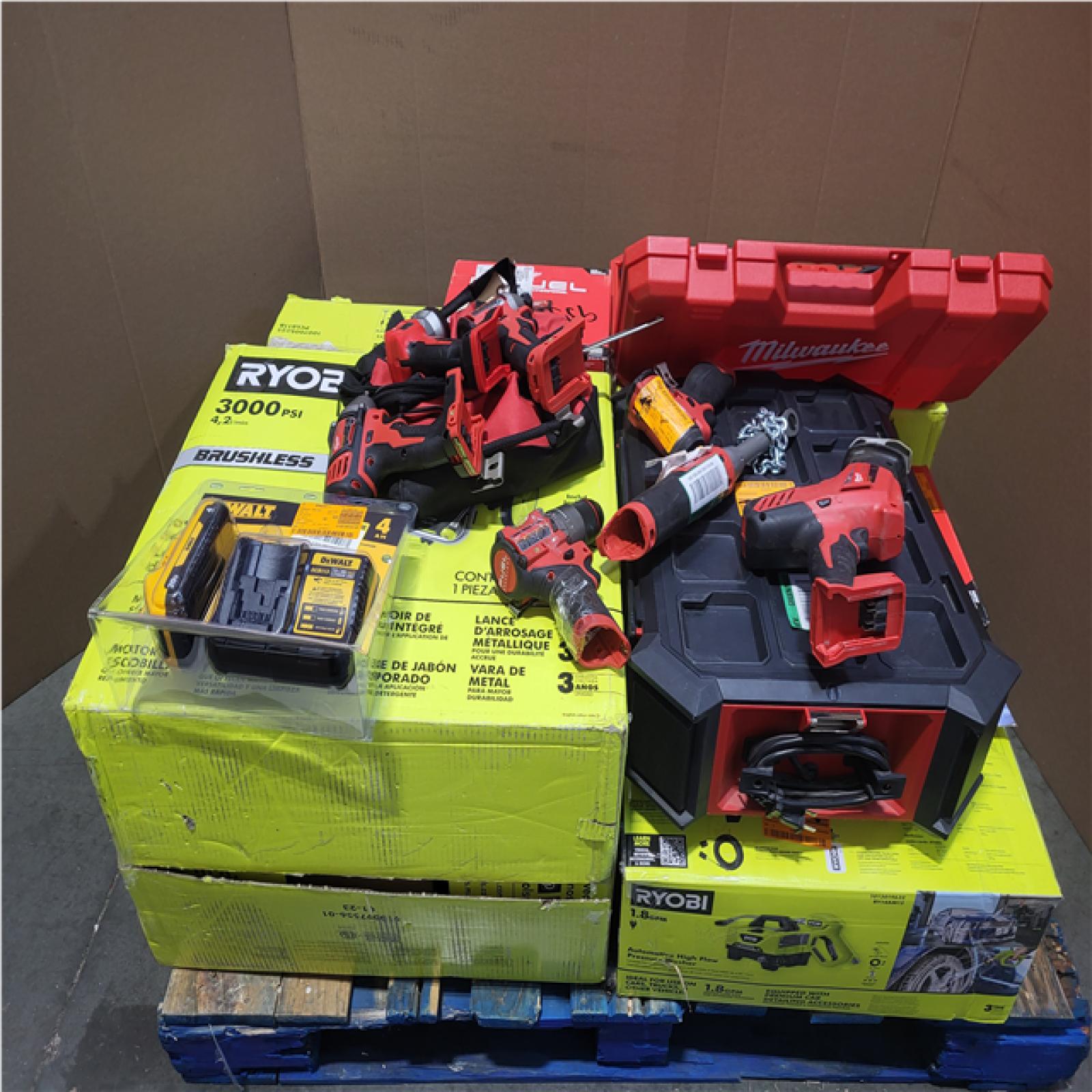 CALIFORNIA AS-IS TOOL PALLET