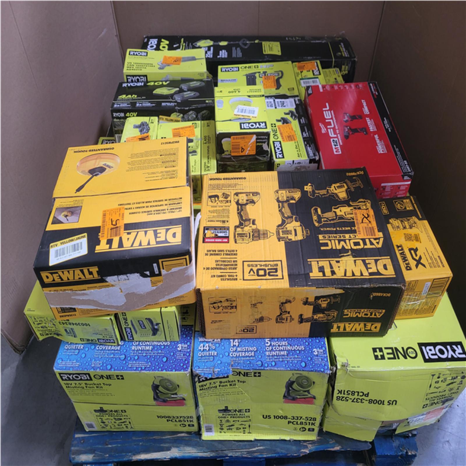 CALIFORNIA AS-IS TOOL PALLET