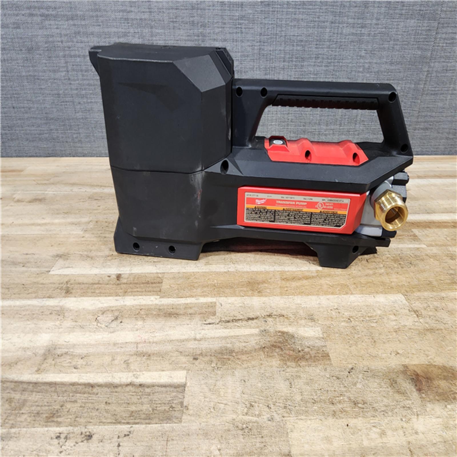 HOUSTON LOCATION - AS - IS Milwaukee 18-Volt 1/4 HP Lithium-Ion Cordless Transfer Pump (Tool Only)