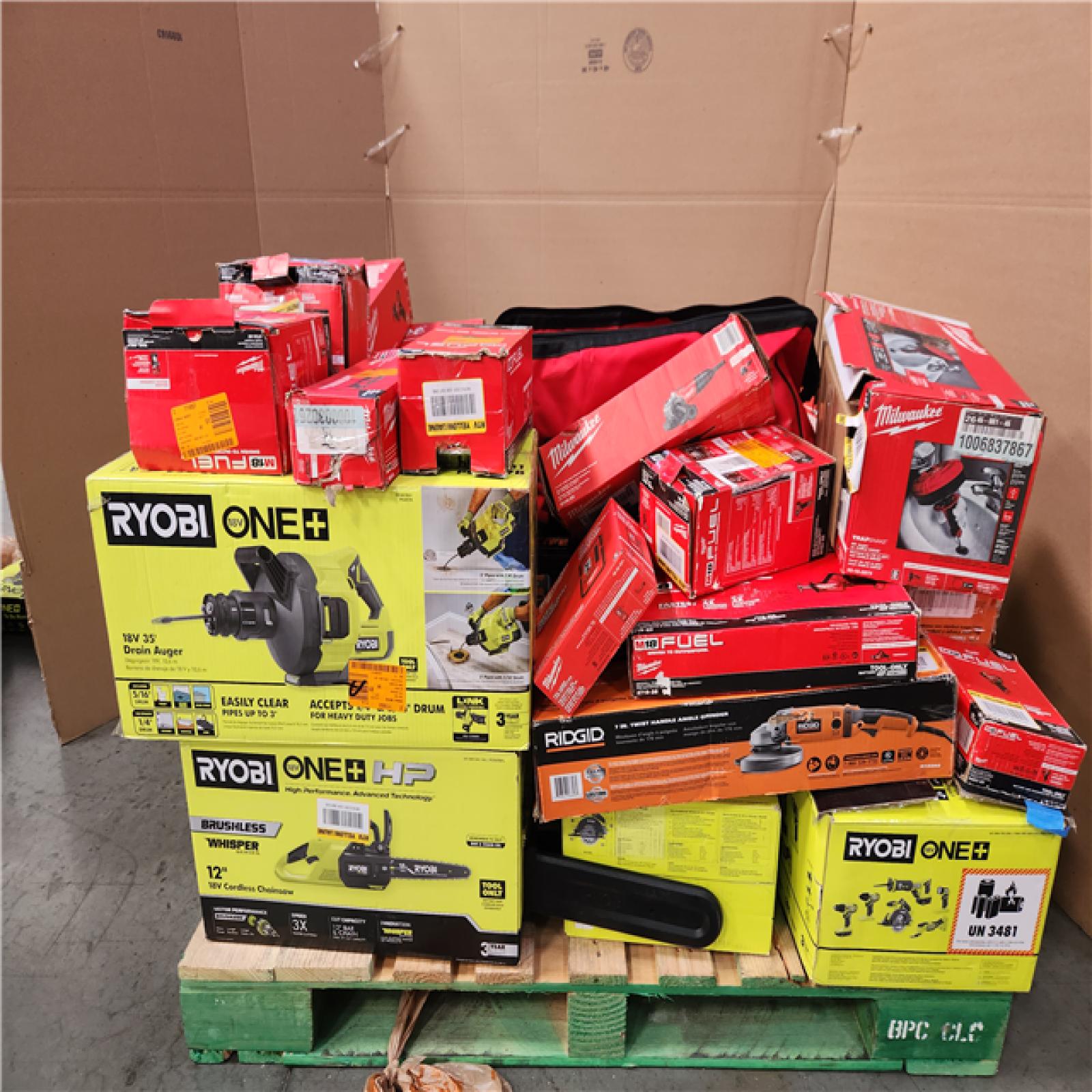 CALIFORNIA AS-IS TOOL PALLET