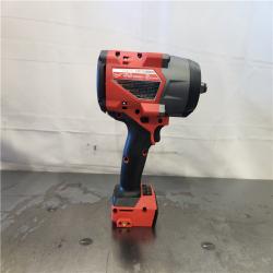 AS-IS- Milwaukee FUEL 18V Lithium-Ion Brushless Cordless 1/2 in. Impact Wrench with Friction Ring (Tool-Only)