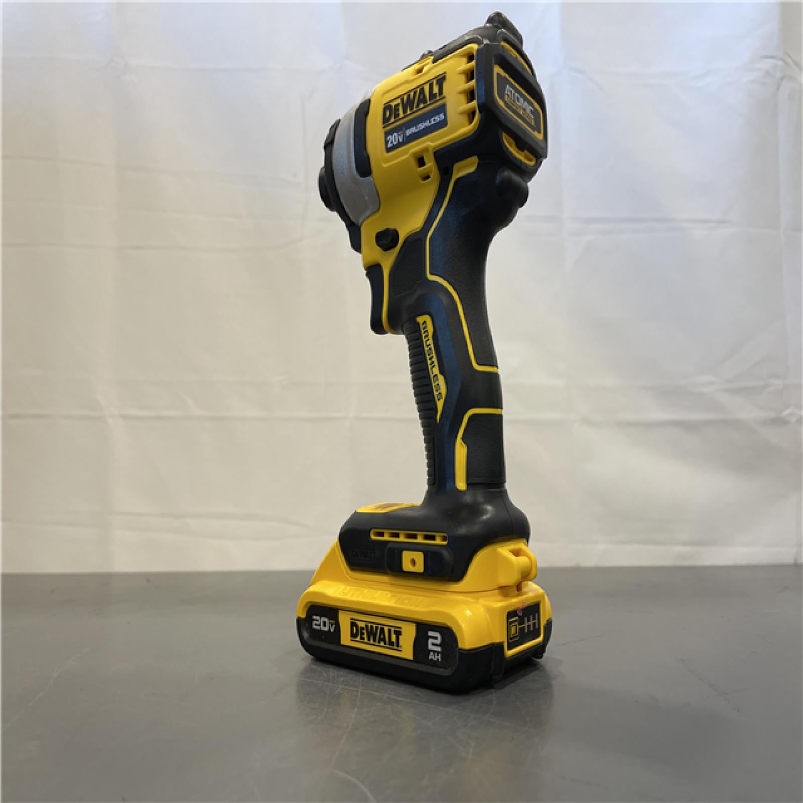 AS-IS - DeWALT ATOMIC 20V MAX Cordless Compact Impact Driver Kit W/ Li-Ion Battery, 1/4, Brushless