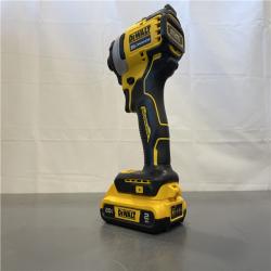 AS-IS - DeWALT ATOMIC 20V MAX Cordless Compact Impact Driver Kit W/ Li-Ion Battery, 1/4, Brushless