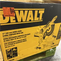 As-Is- DeWALT  12in Double Bevel Sliding Compound Miter Saw