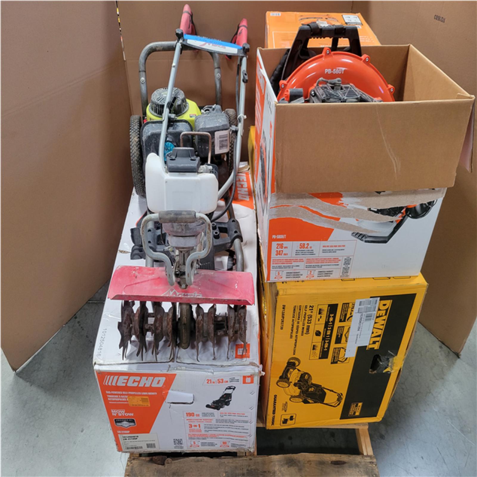 CALIFORNIA AS-IS OUTDOOR POWER EQUIPMENT