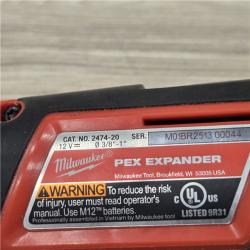 AS-IS Milwaukee M12 12V Cordless PEX Expansion Tool Kit