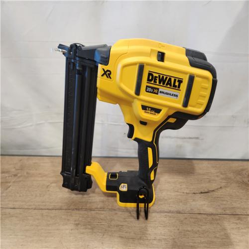 AS-IS- DeWalt 20V MAX XR Lithium-Ion Cordless 18-Gauge Brad Nailer (Tool Only)