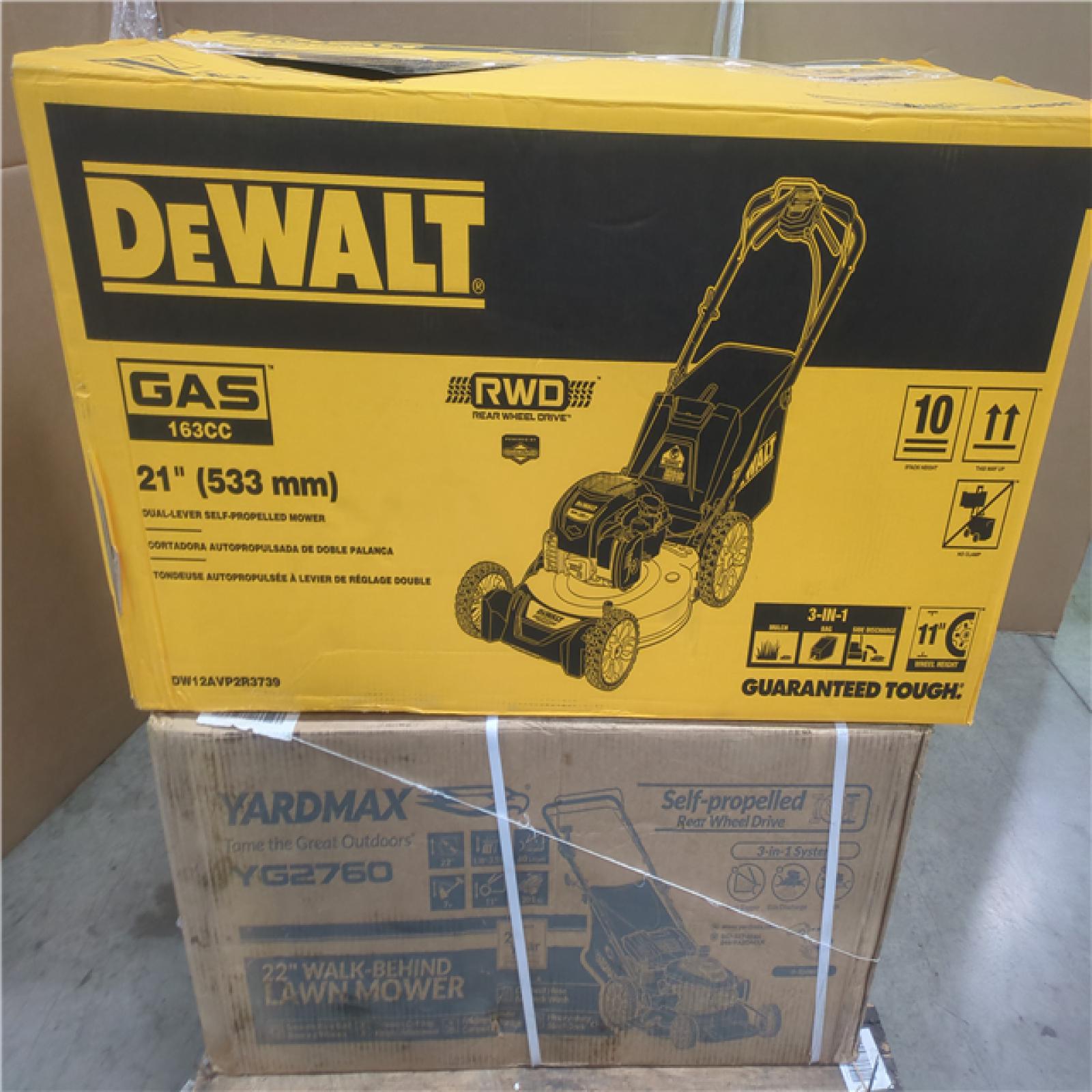 CALIFORNIA AS-IS OUTDOOR POWER EQUIPMENT
