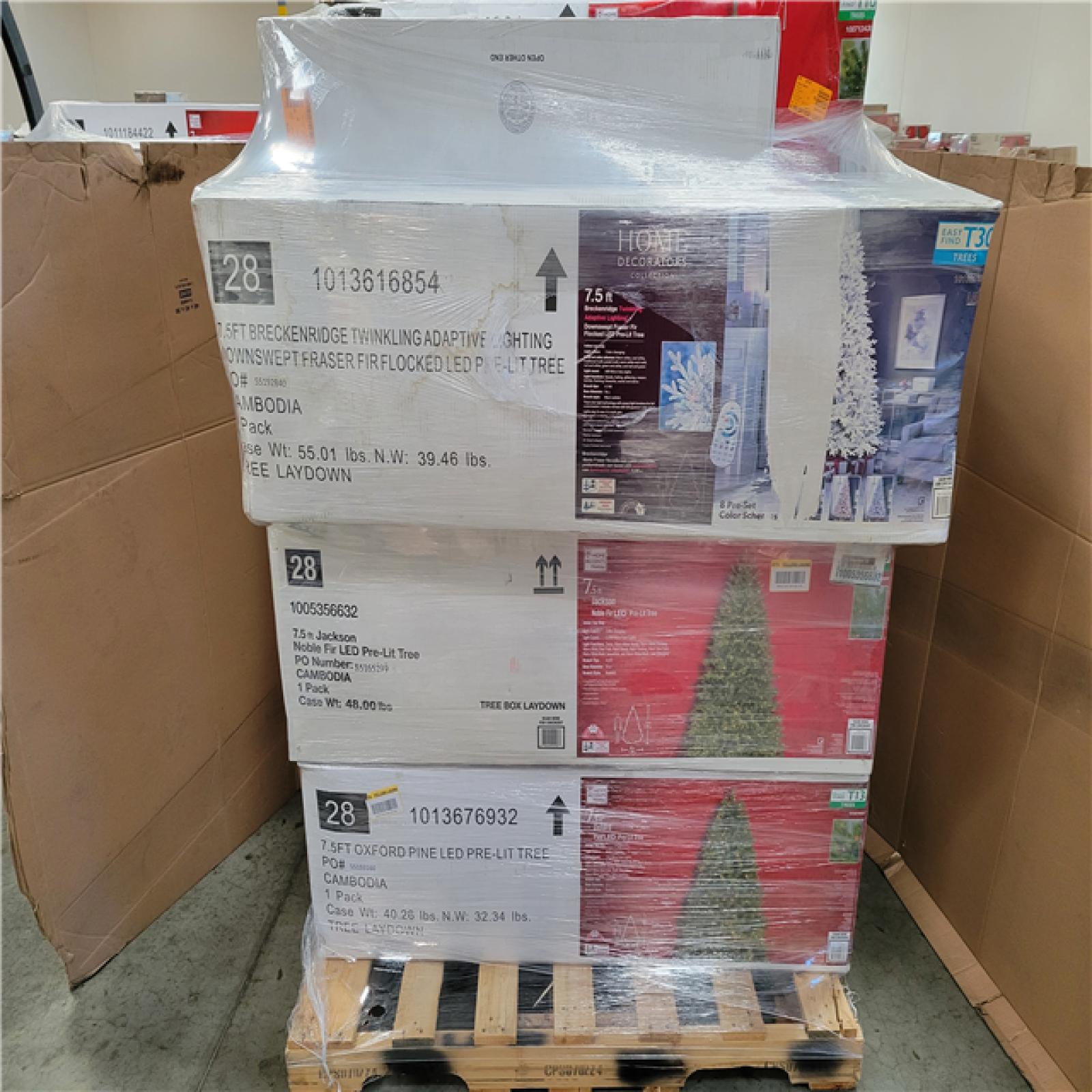 California AS-IS Holiday Pallet