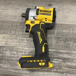 AS-IS DEWALT ATOMIC 20V MAX Lithium-Ion Brushless Cordless 1/2 in. Variable Speed Impact Wrench Kit