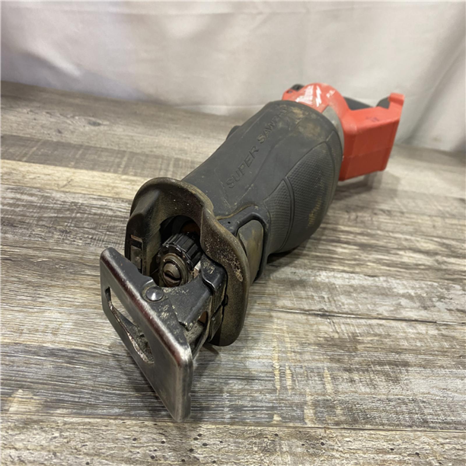 AS-IS Milwaukee FUEL 18V Lithium-Ion Brushless Cordless Super SAWZALL Orbital Reciprocating Saw (Tool-Only)
