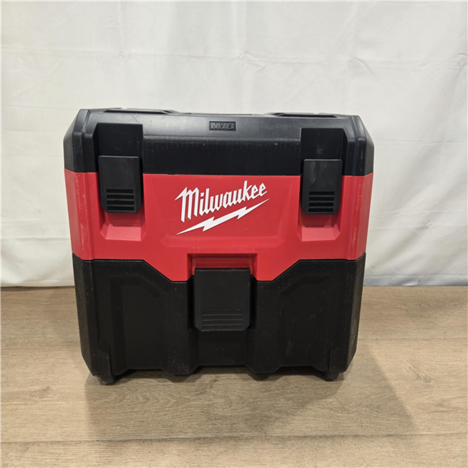 AS-IS Milwaukee 18V 2 Gal. Lithium-Ion Cordless Wet/Dry Vacuum (Vacuum-Only)
