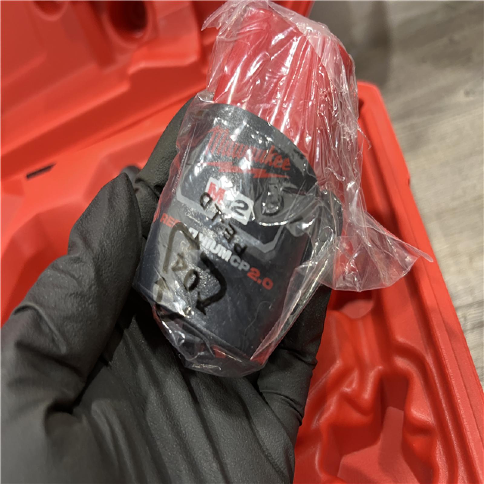 AS-IS Milwaukee 12-Volt Lithium-Ion Cordless Drain Cleaning Airsnake Air Gun Kit