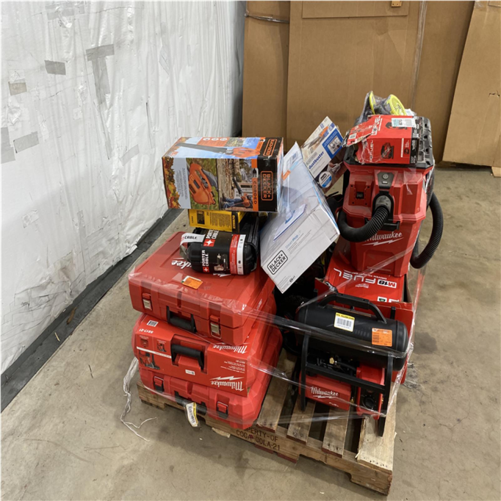 Houston Location - AS-IS Tool Pallet