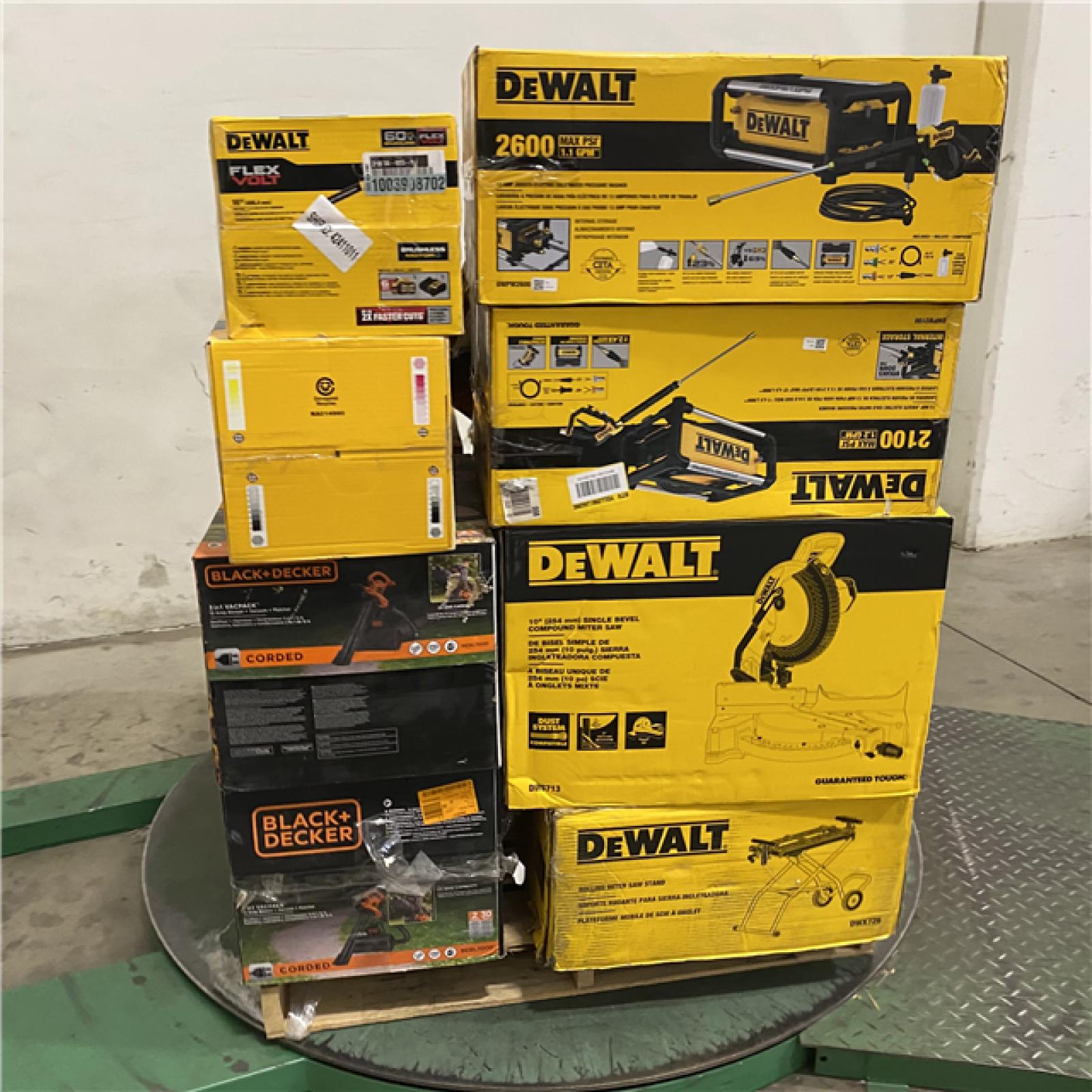 Dallas Location - As-Is DEWALT Tool Pallet
