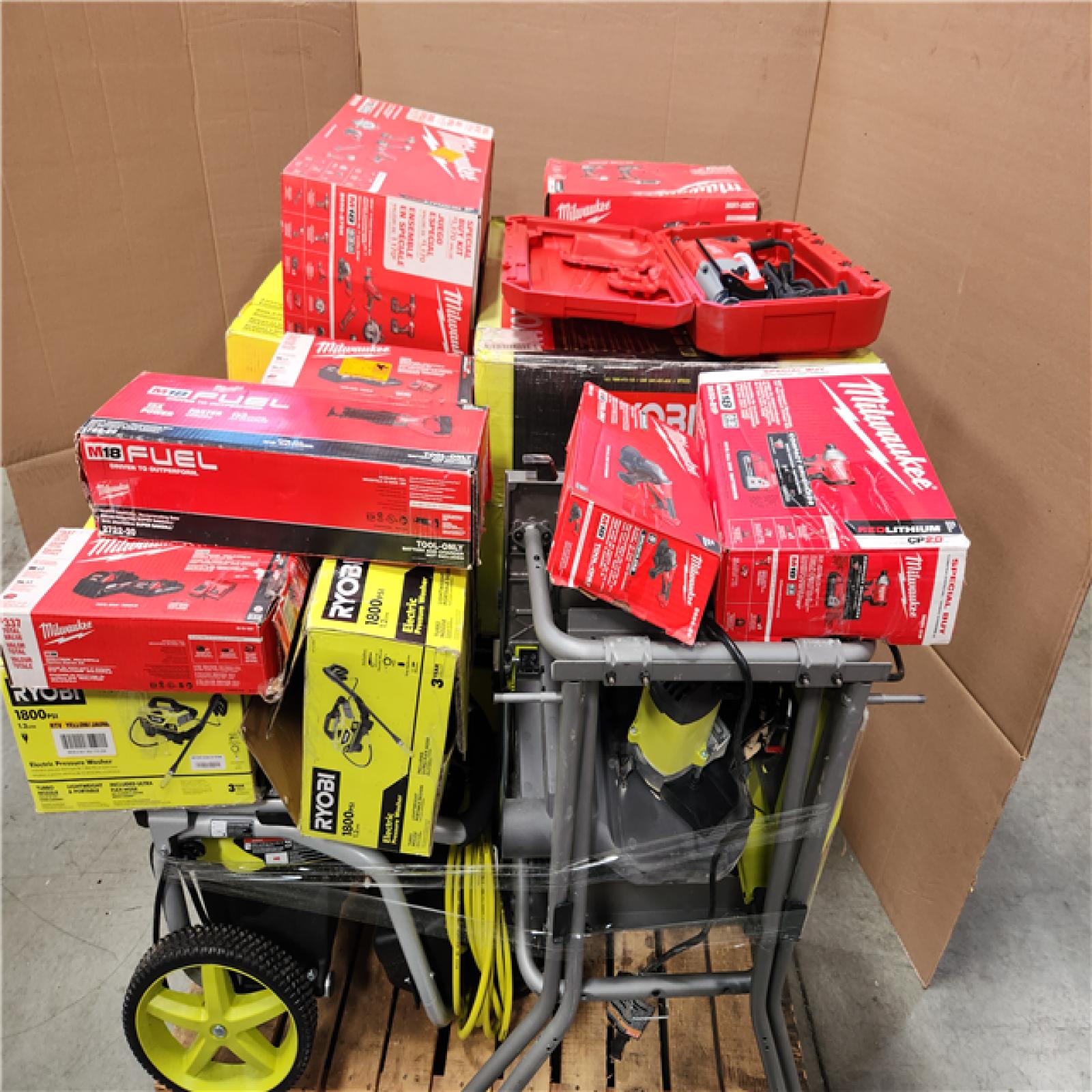 CALIFORNIA AS-IS TOOL PALLET