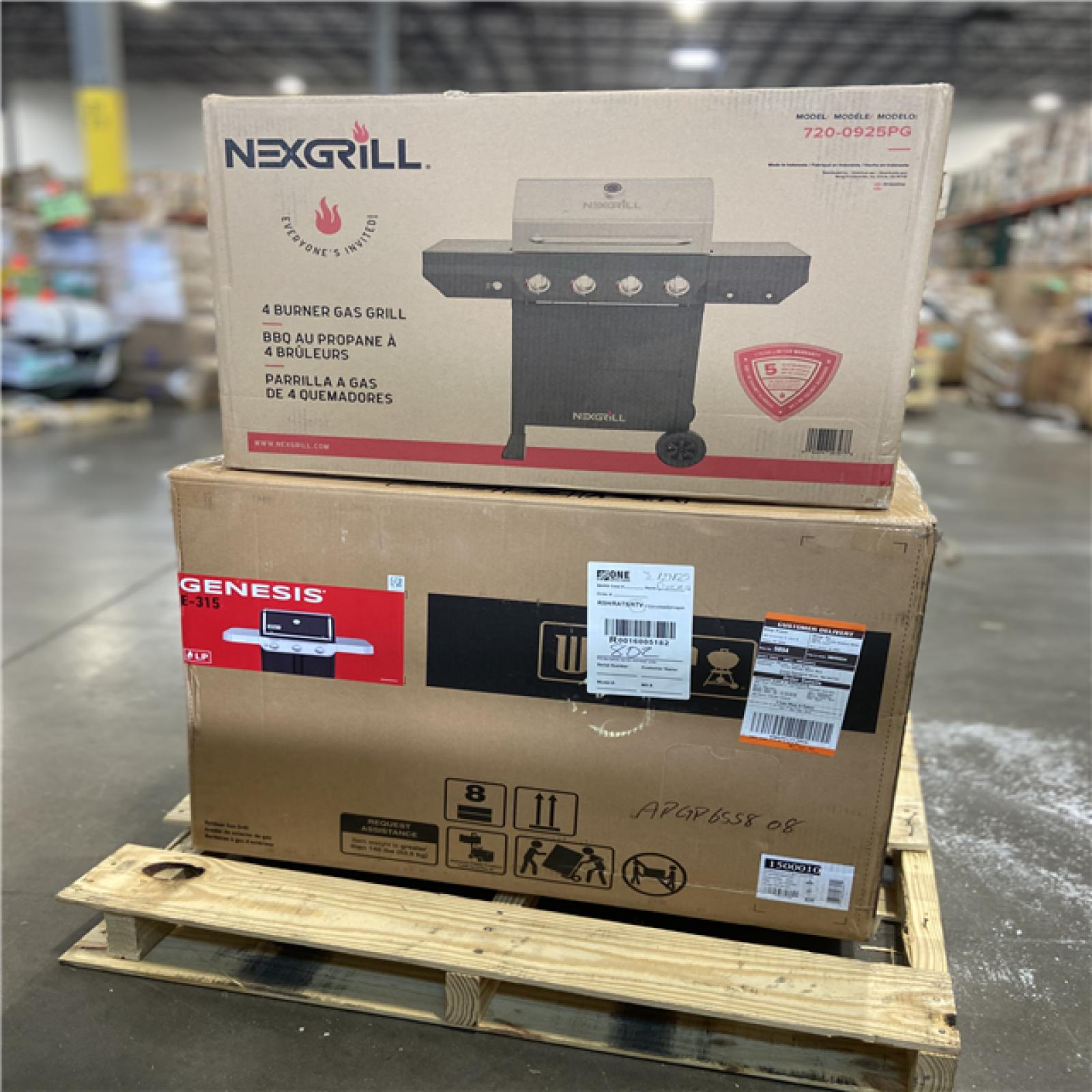 DALLAS LOCATION - MIXED GRILL PALLET - (2 UNITS)