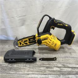AS-IS DEWALT 20V MAX 8 in. Brushless Cordless Battery Powered Pruning Chainsaw (Tool Only)