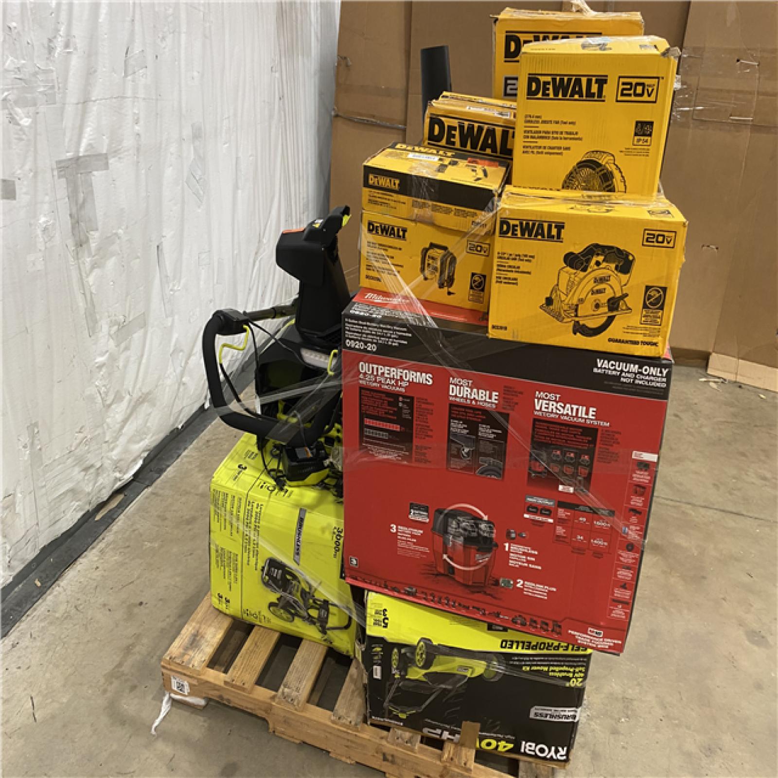 Houston Location - AS-IS Tool Pallet