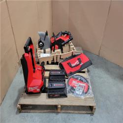 California AS-IS Milwaukee 1/4 Cut-Off Saw  Includes (2) Batteries & Charger; Appears in Excellent Condition