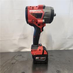 AS-IS- Milwaukee FUEL 18V Lithium-Ion Brushless Cordless 1/2 in. Impact Wrench w/Friction Ring Kit