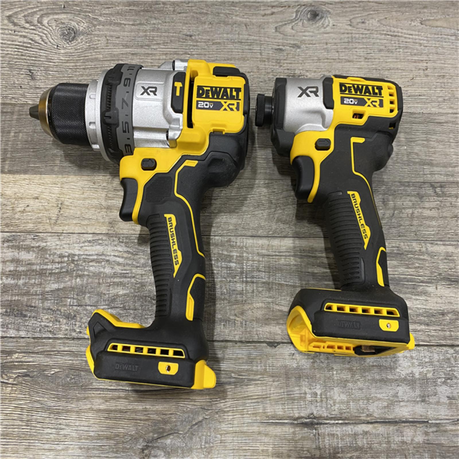AS-IS DEWALT 20V MAX Lithium-Ion Cordless 2-Tool Combo Kit